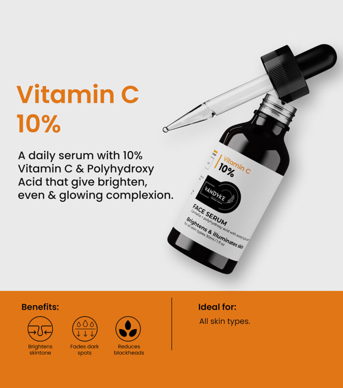Vitamin C 10% Face Serum - Vandyke