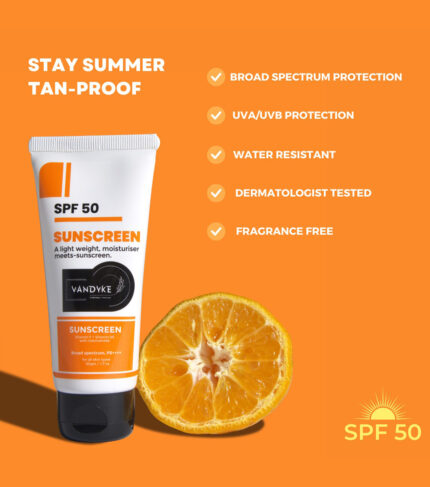 SPF 50 Sunscreen - Vandyke