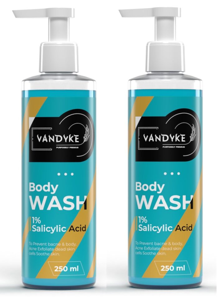 1% Salicylic Acid Body Wash - Vandyke