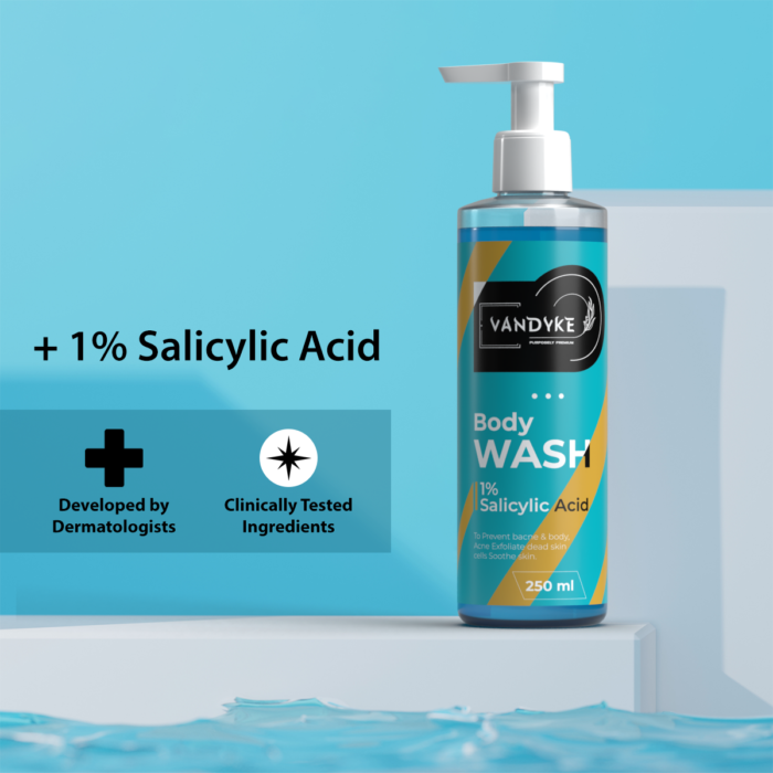 1% Salicylic Acid Body Wash - Vandyke