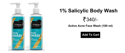 1% Salicylic Body Wash