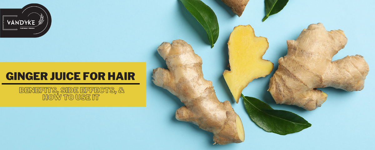 Ginger Juice for Hair Benefits, Side Effects, and How to Use It - Vandyke