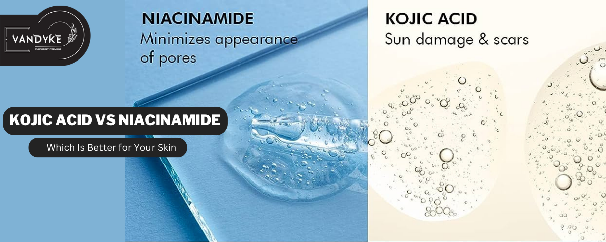 Kojic Acid vs Niacinamide - vandyke