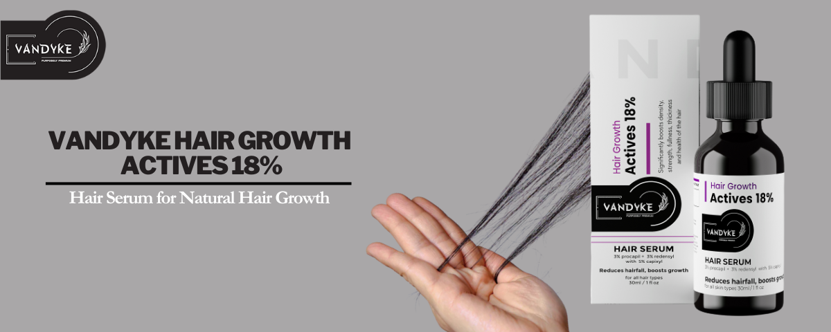 Vandyke Hair Growth Actives 18% - hair serum